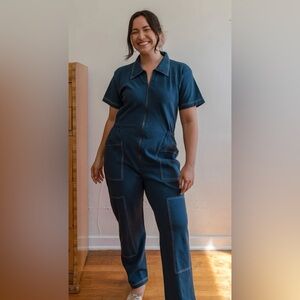 BNWT Noble Utility Suit in Navy